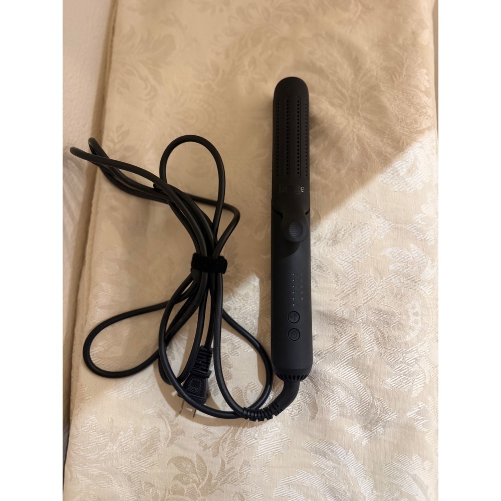 L'ange Le Duo 360 Airflow Styler Matte Black Titanium Flat Iron Curler L-139